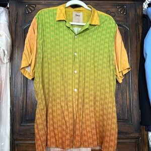 Men’s OAS Size L short sleeve button down
